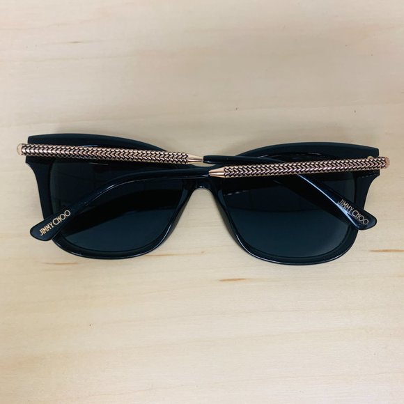 Jimmy Choo Black Shade/S Sunglasses - Picture 9 of 10
